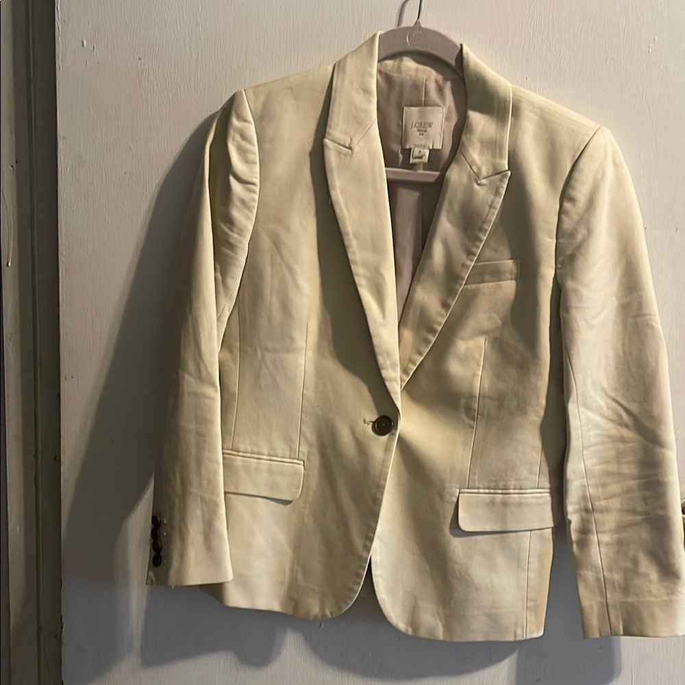 J.‎ Crew Off-White Blazer